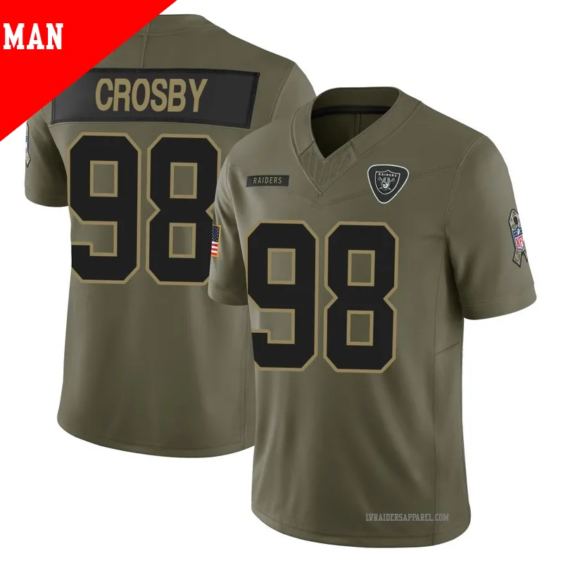 Maxx Crosby Jersey,Maxx Crosby Las Vegas Raiders Jerseys